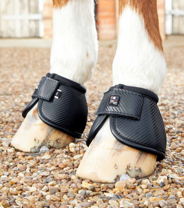 Premier Equine Carbon Tech Kevlar No-Turn Over Reach Boots by Premier Equine at  Try a Bit