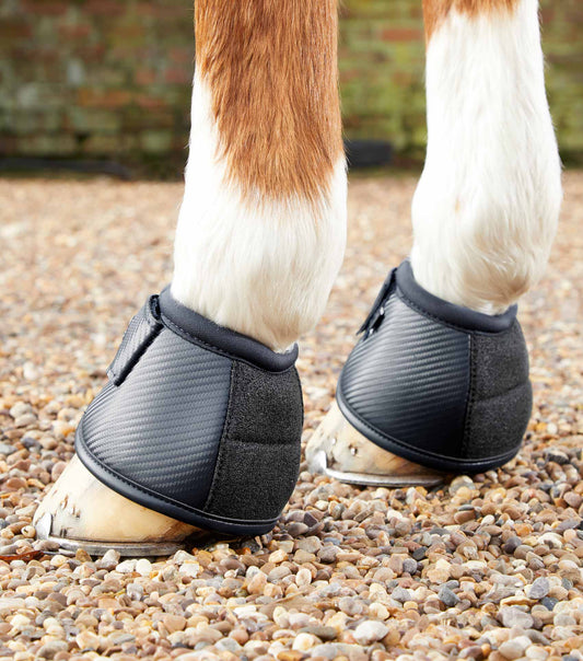 Premier Equine Carbon Tech Kevlar No-Turn Over Reach Boots by Premier Equine at  Try a Bit