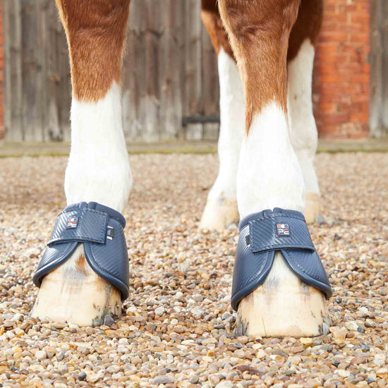 Premier Equine Carbon Tech Kevlar No-Turn Over Reach Boots by Premier Equine at  Try a Bit