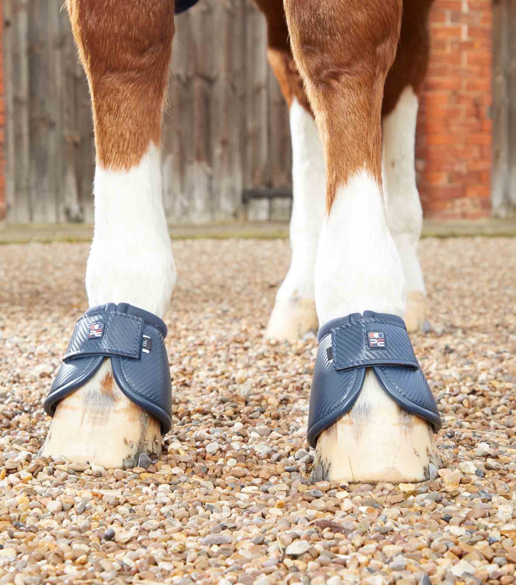 Premier Equine Carbon Tech Kevlar No-Turn Over Reach Boots by Premier Equine at  Try a Bit