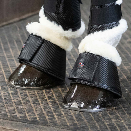 Premier Equine Carbon Tech Techno Wool Over Reach Boots by Premier Equine at  Try a Bit