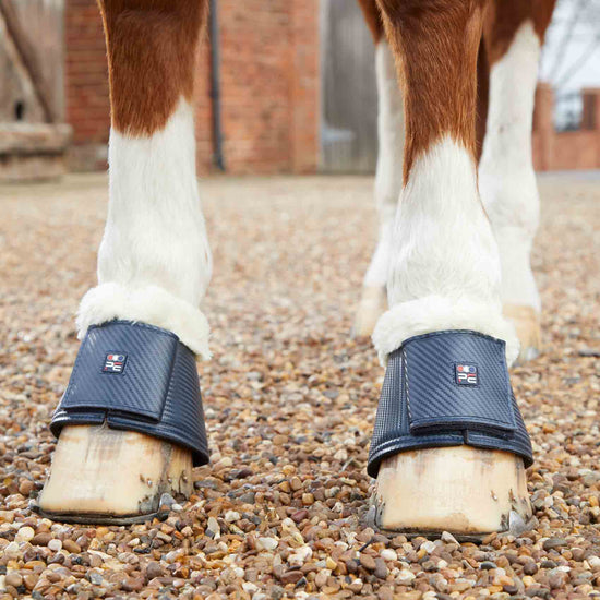 Premier Equine Carbon Tech Techno Wool Over Reach Boots by Premier Equine at  Try a Bit