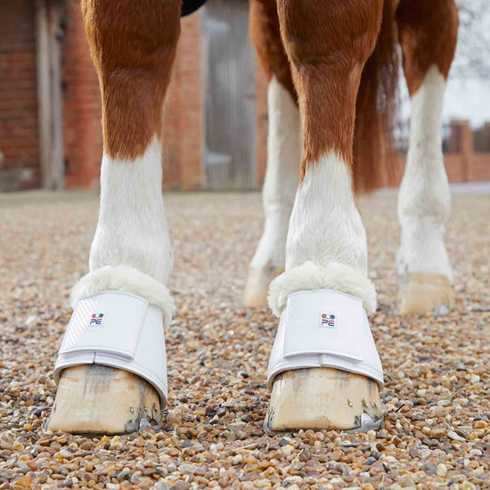 Premier Equine Carbon Tech Techno Wool Over Reach Boots by Premier Equine at  Try a Bit