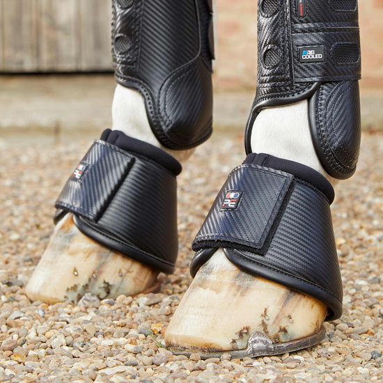 Premier Equine Carbon Wrap Over Reach Boots by Premier Equine at  Try a Bit
