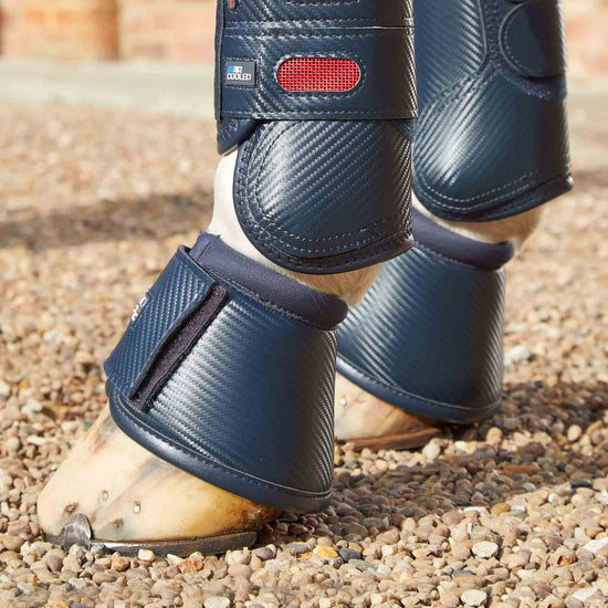 Premier Equine Carbon Wrap Over Reach Boots by Premier Equine at  Try a Bit