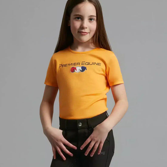 Premier Equine Chiaro Girls Cotton Riding T-Shirt by Premier Equine at  Try a Bit