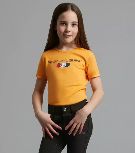 Premier Equine Chiaro Girls Cotton Riding T-Shirt by Premier Equine at  Try a Bit