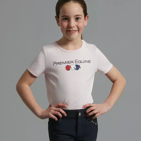 Premier Equine Chiaro Girls Cotton Riding T-Shirt by Premier Equine at  Try a Bit