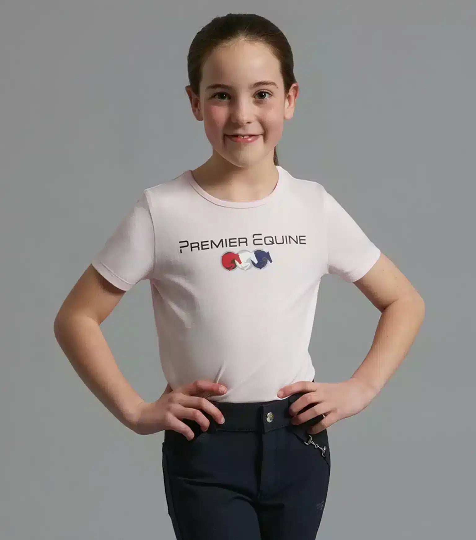 Premier Equine Chiaro Girls Cotton Riding T-Shirt by Premier Equine at  Try a Bit