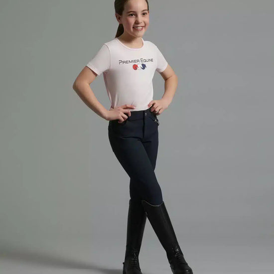 Premier Equine Chiaro Girls Cotton Riding T-Shirt by Premier Equine at  Try a Bit