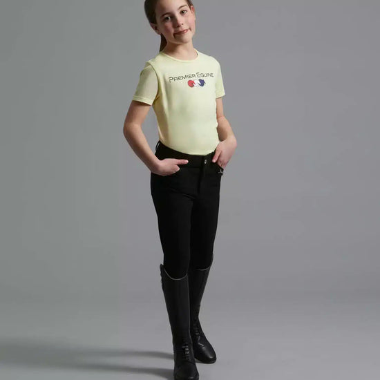 Premier Equine Chiaro Girls Cotton Riding T-Shirt by Premier Equine at  Try a Bit