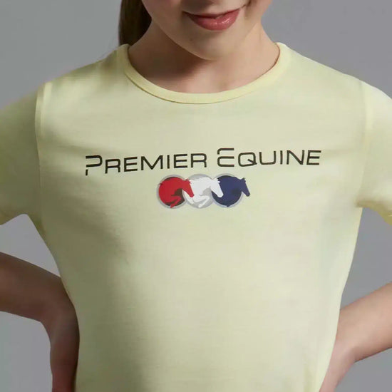 Premier Equine Chiaro Girls Cotton Riding T-Shirt by Premier Equine at  Try a Bit