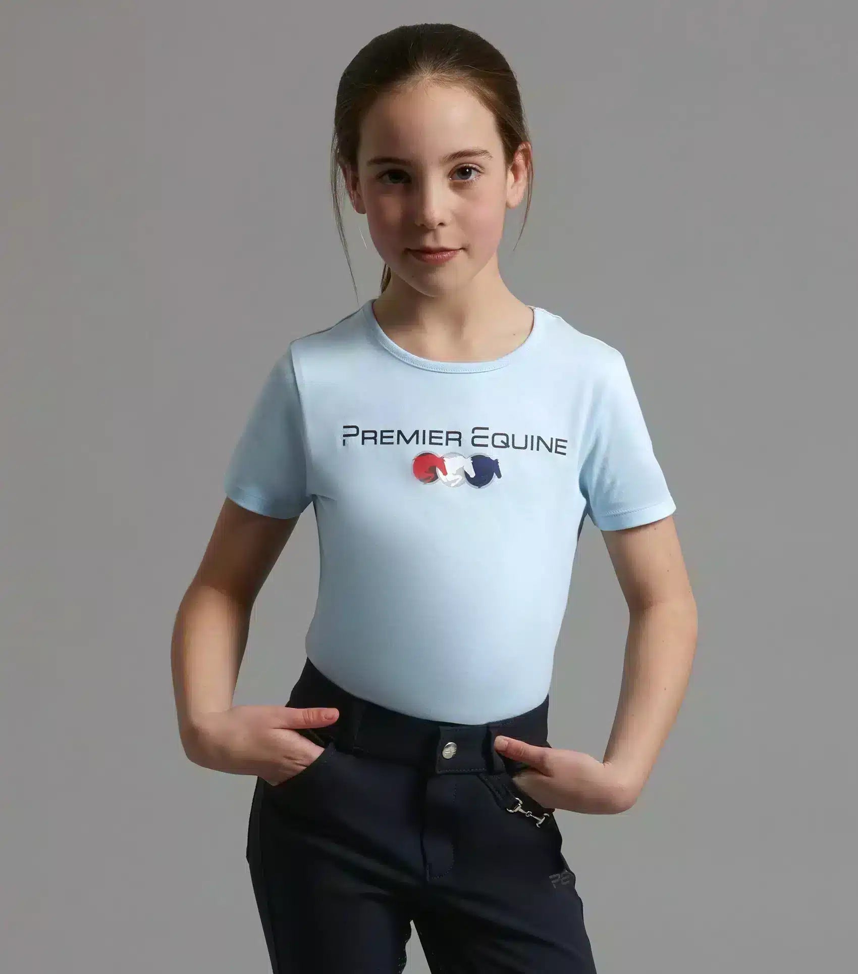 Premier Equine Chiaro Girls Cotton Riding T-Shirt by Premier Equine at  Try a Bit