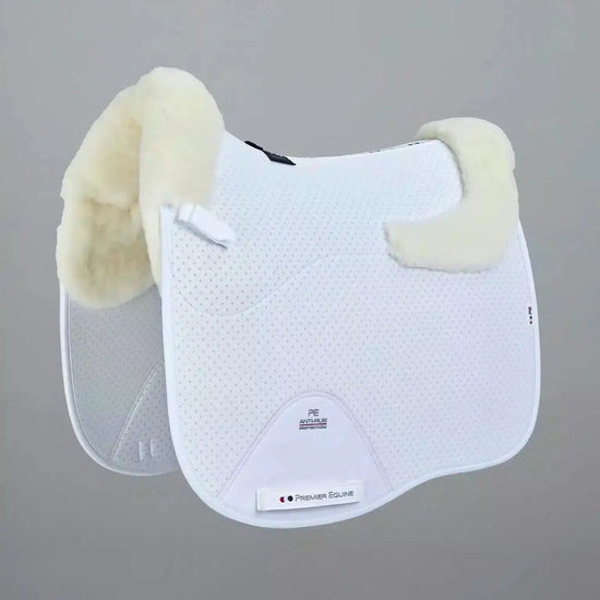 Premier Equine Close Contact Airtechnology Shockproof Wool Saddle Pad - Dressage Square by Premier Equine at  Try a Bit
