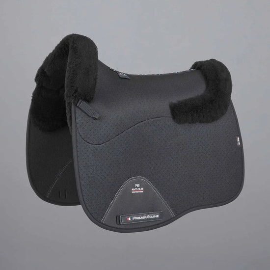Premier Equine Close Contact Airtechnology Shockproof Wool Saddle Pad - Dressage Square by Premier Equine at  Try a Bit