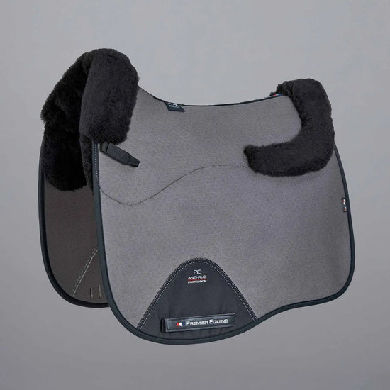 Premier Equine Close Contact Airtechnology Shockproof Wool Saddle Pad - Dressage Square by Premier Equine at  Try a Bit