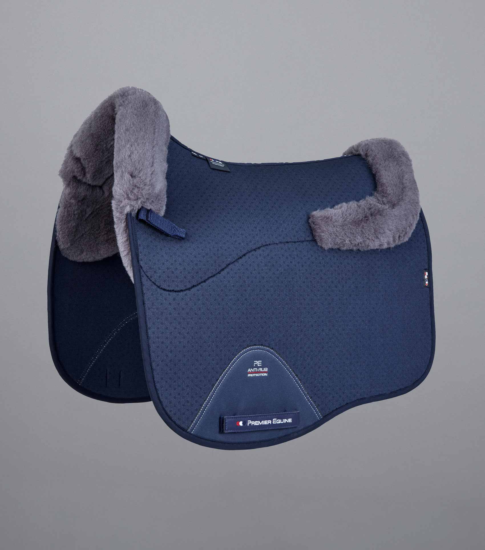 Premier Equine Close Contact Airtechnology Shockproof Wool Saddle Pad - Dressage Square by Premier Equine at  Try a Bit