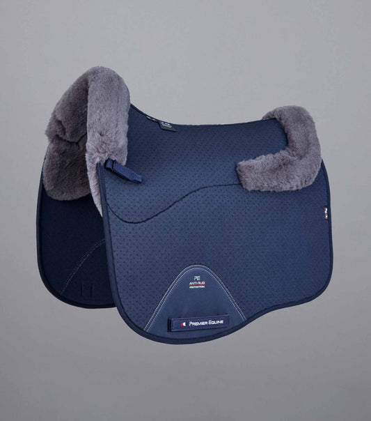 Premier Equine Close Contact Airtechnology Shockproof Wool Saddle Pad - Dressage Square by Premier Equine at  Try a Bit