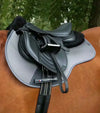 Premier Equine Close Contact Airtechnology Shockproof Wool Saddle Pad - GP/Jump Square by Premier Equine at  Try a Bit