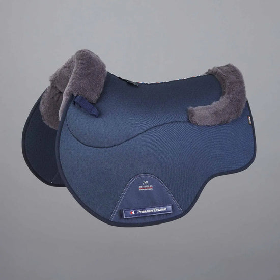 Premier Equine Close Contact Airtechnology Shockproof Wool Saddle Pad - GP/Jump Square by Premier Equine at  Try a Bit