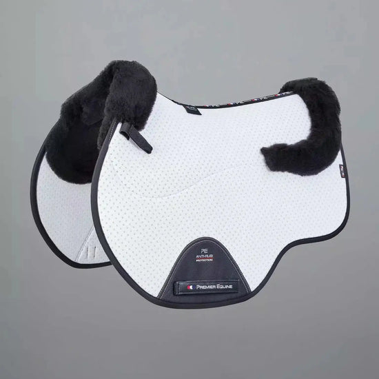 Premier Equine Close Contact Airtechnology Shockproof Wool Saddle Pad - GP/Jump Square by Premier Equine at  Try a Bit