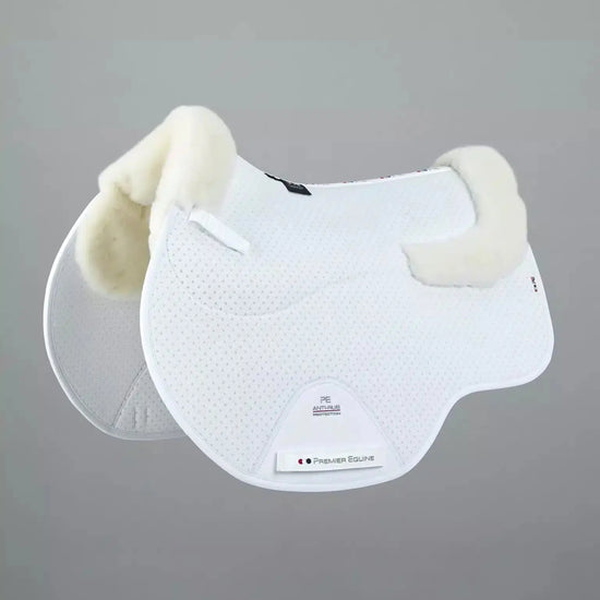 Premier Equine Close Contact Airtechnology Shockproof Wool Saddle Pad - GP/Jump Square by Premier Equine at  Try a Bit