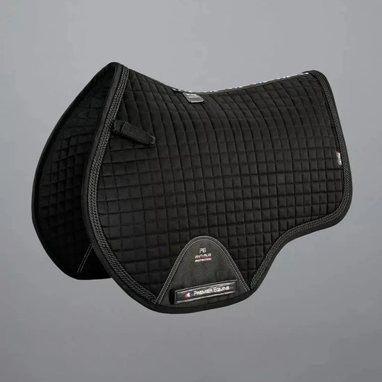 Premier Equine Close Contact European Cotton Saddle Pad - GP/Jump Square by Premier Equine at  Try a Bit