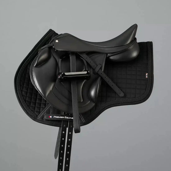 Premier Equine Close Contact European Cotton Saddle Pad - GP/Jump Square by Premier Equine at  Try a Bit