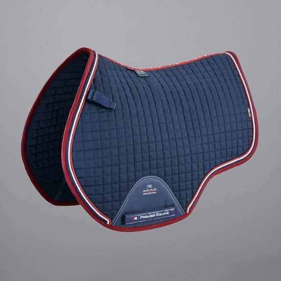 Premier Equine Close Contact European Cotton Saddle Pad - GP/Jump Square by Premier Equine at  Try a Bit