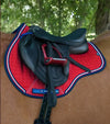 Premier Equine Close Contact European Cotton Saddle Pad - GP/Jump Square by Premier Equine at  Try a Bit