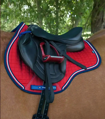 Premier Equine Close Contact European Cotton Saddle Pad - GP/Jump Square by Premier Equine at  Try a Bit