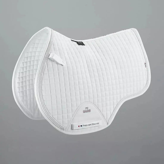 Premier Equine Close Contact European Cotton Saddle Pad - GP/Jump Square by Premier Equine at  Try a Bit