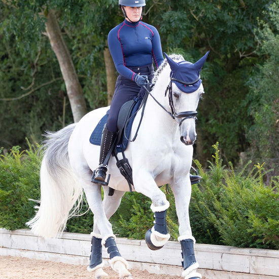 Premier Equine Carbon Tech Techno Wool Over Reach Boots by Premier Equine at  Try a Bit