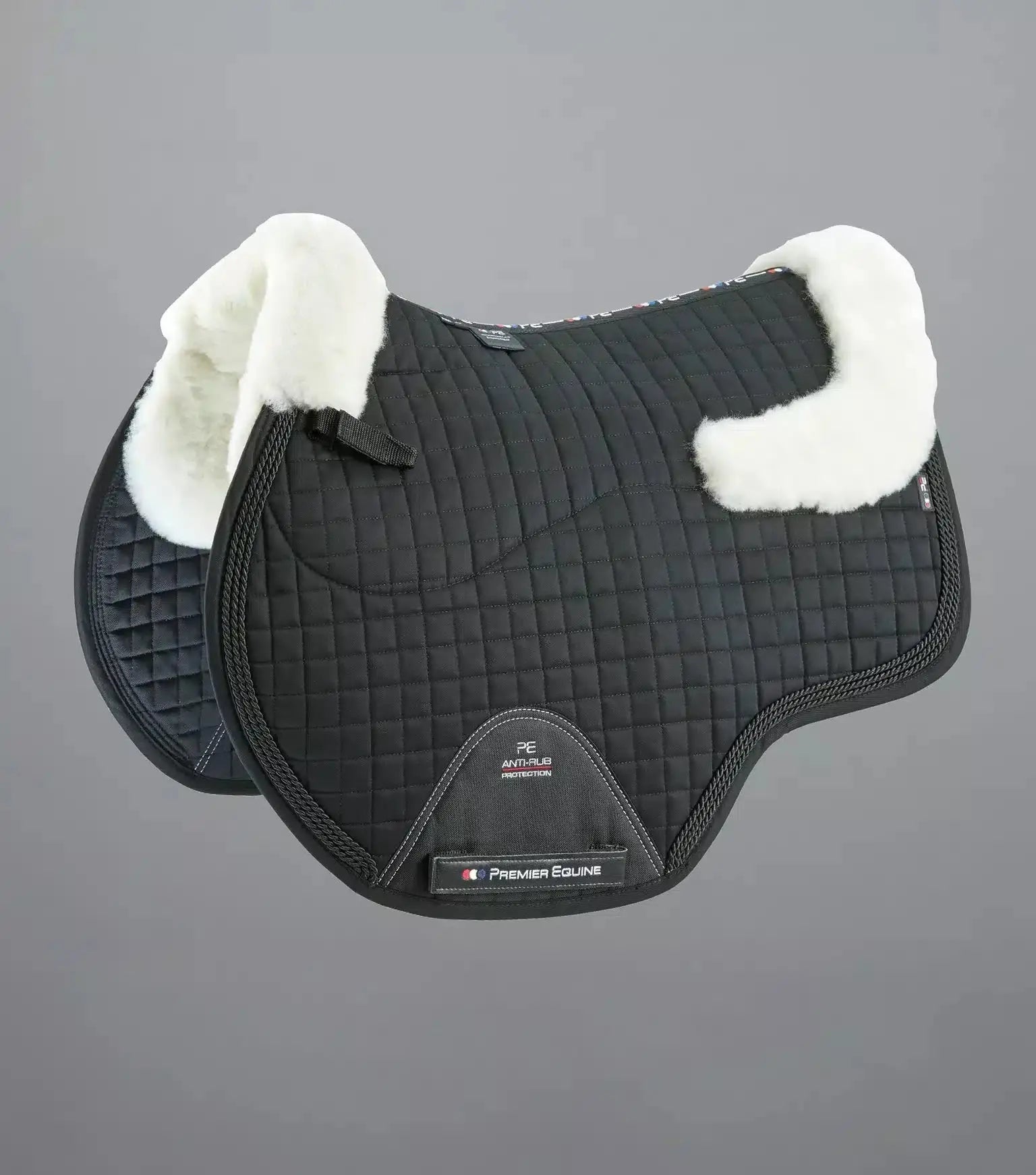 Premier Equine Close Contact Merino Wool European Saddle Pad - GP/Jump Square by Premier Equine at  Try a Bit
