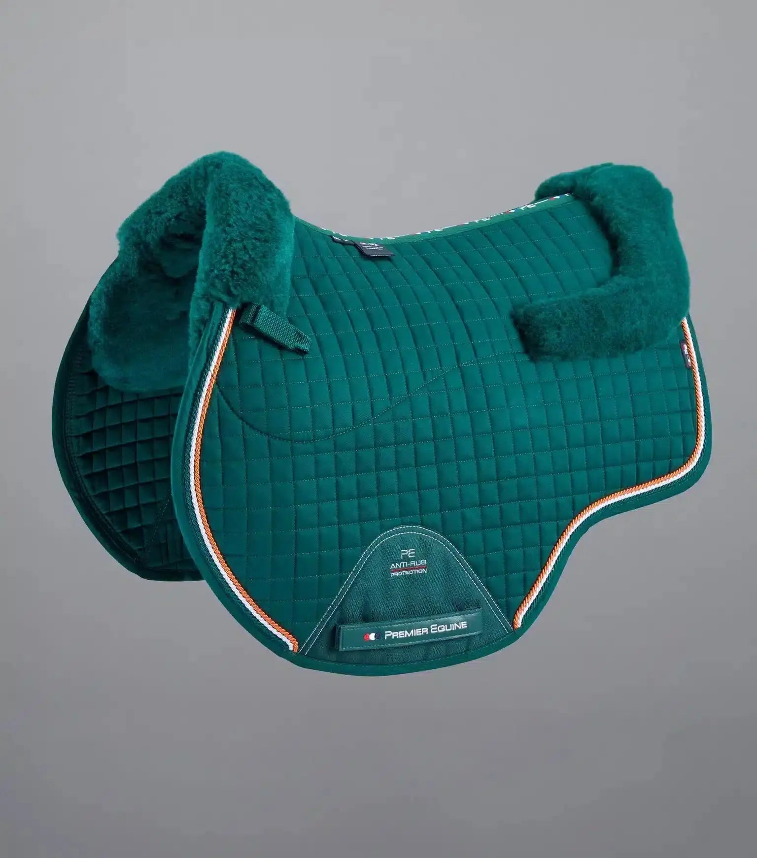 Premier Equine Close Contact Merino Wool European Saddle Pad - GP/Jump Square by Premier Equine at  Try a Bit