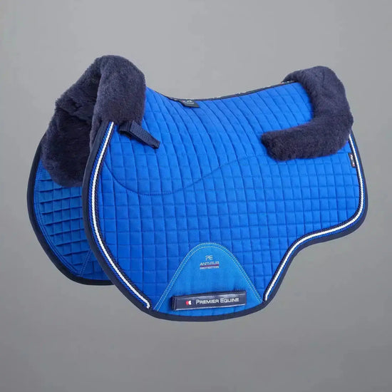 Premier Equine Close Contact Merino Wool European Saddle Pad - GP/Jump Square by Premier Equine at  Try a Bit