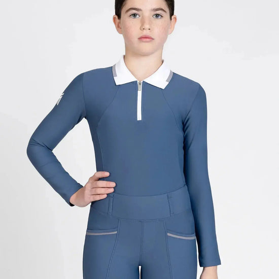 Maximilian Equestrian YR Concept Long Sleeve Polo Shirt by Maximilian Equestrian at  Try A Bit
