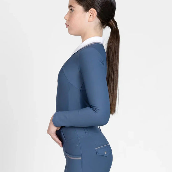 Maximilian Equestrian YR Concept Long Sleeve Polo Shirt (Sailor) by Maximilian Equestrian at  Try a Bit