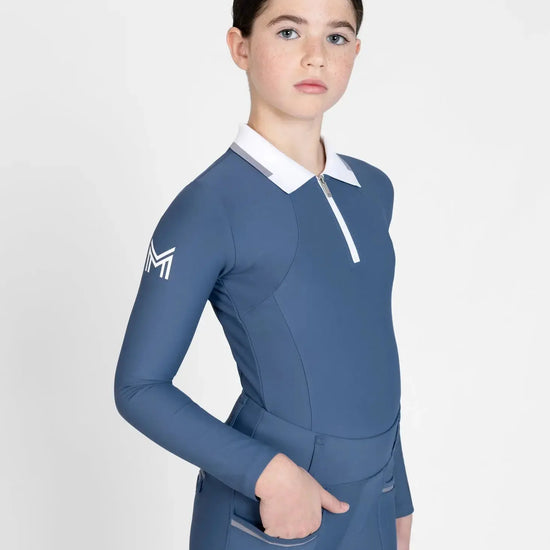 Maximilian Equestrian YR Concept Long Sleeve Polo Shirt by Maximilian Equestrian at  Try A Bit