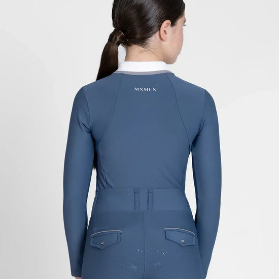 Maximilian Equestrian YR Concept Long Sleeve Polo Shirt (Sailor) by Maximilian Equestrian at  Try a Bit