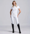 Cristalli Gel Full Seat Riding Breeches White by Premier Equine Int. Ltd. at  Try A Bit