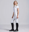 Cristalli Gel Full Seat Riding Breeches White by Premier Equine Int. Ltd. at  Try A Bit