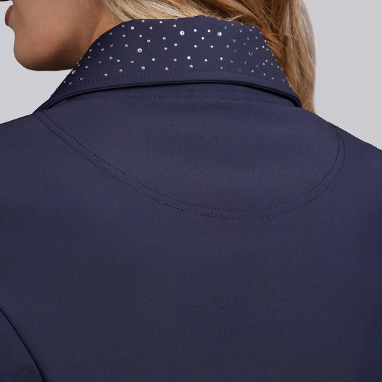 Crystello Womens Competition Jacket Navy by Premier Equine Int. Ltd. at  Try A Bit