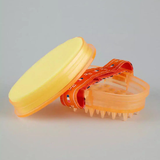 Premier Equine Curry Comb with Integrated Sponge by Premier Equine at  Try a Bit
