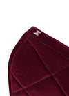 Velvet Jumping Saddle Pad (Ruby) by Maximilian Equestrian at  Try A Bit