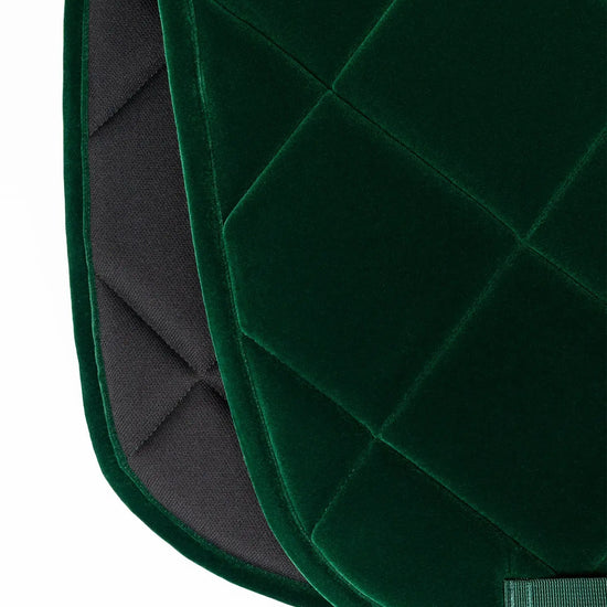 Velvet Jumping Saddle Pad (Jade) by Maximilian Equestrian at  Try A Bit