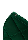 Velvet Jumping Saddle Pad (Jade) by Maximilian Equestrian at  Try A Bit