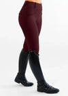 Maximilian Equestrian Pro Riding Leggings Burgundy by Maximilian Equestrian at  Try a Bit