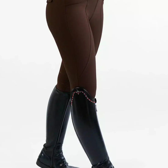 Maximilian Equestrian Pro Riding Leggings Chocolate by Maximilian Equestrian at  Try a Bit