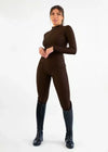 Maximilian Equestrian Pro Riding Leggings Chocolate by Maximilian Equestrian at  Try a Bit